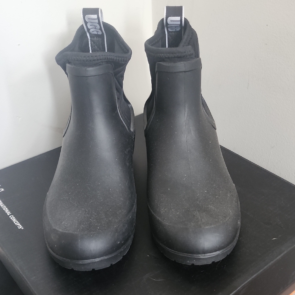 UGG Classic Black Waterproof Boots